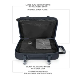 Eastpak Tranverz S CNNCT Marine -Gepäck Discounter compressed EK00094D O16 ALT022 UC219453 mLow