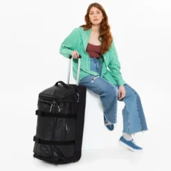 Eastpak Perce Wheel M Tarp Black -Gepäck Discounter compressed EK0A5BCE O13 ALT001 UC203494 mLow