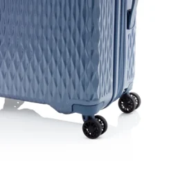 Flow - Trolley L In Infinity -Gepäck Discounter compressed Flow blue Rolle detail