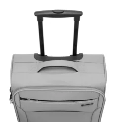 Genova - Cabin Trolley S In Grau -Gepäck Discounter compressed Genova grau small Griff oben