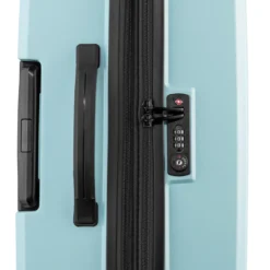 Jet - Trolley L In Hellblau -Gepäck Discounter compressed Jet blau TSA detail2