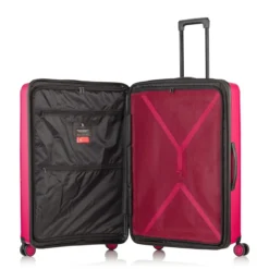 Jet - Trolley L In Rot -Gepäck Discounter compressed Jet red large offen