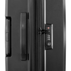 Jet - Trolley L In Schwarz -Gepäck Discounter compressed Jet schwarz TSA detail2