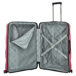 Kingston 3er Kofferset, Pink -Gepäck Discounter compressed L220