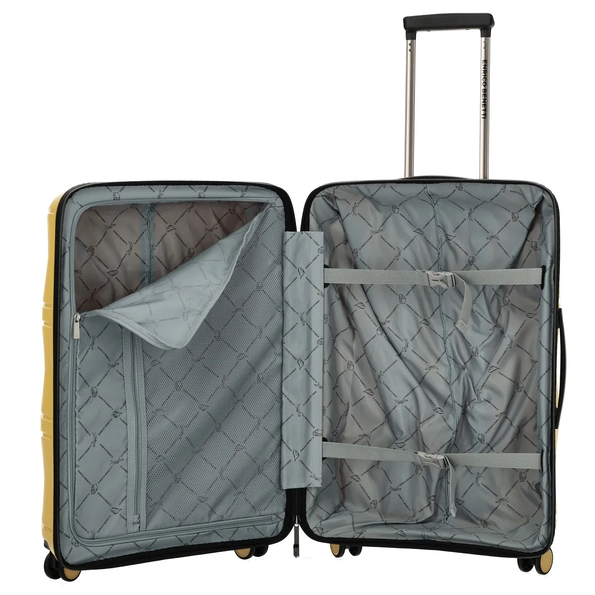 Kingston 3er Kofferset, Gelb 8 Kingston 3er Kofferset, Gelb – Bild 6