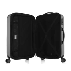 Alex - Kofferset TSA Silber, S/M/L -Gepäck Discounter compressed M411