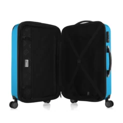 Alex - Kofferset TSA Cyanblau, S/M/L -Gepäck Discounter compressed M43