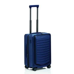 Porsche Design Roadster 4W Business Trolley S In Dunkelblau -Gepäck Discounter compressed ORI0550100602