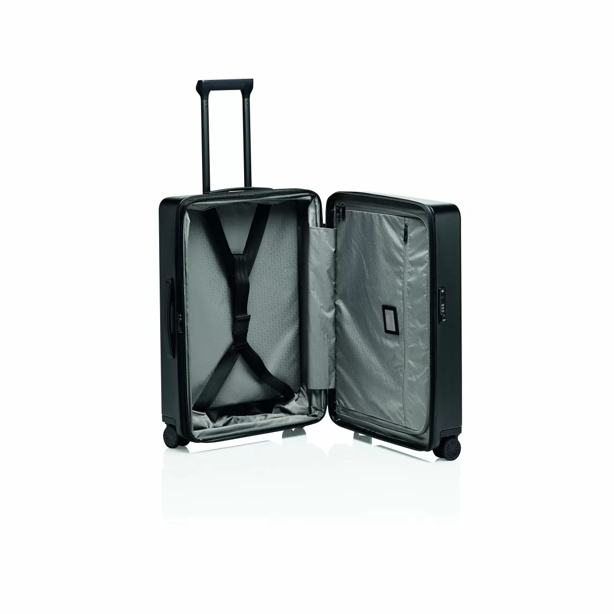 Porsche Design Roadster 4W Trolley M In Schwarz 4 Porsche Design Roadster 4W Trolley M In Schwarz – Bild 2