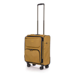 Bendigo Light+ - Trolleykoffer S Mustard -Gepäck Discounter compressed STRATIC BL S mustard 8