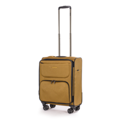 Bendigo Light+ - Trolleykoffer S Mustard -Gepäck Discounter compressed STRATIC BL S mustard 9