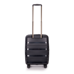 Straw+ - Hartschalenkoffer S Schwarz -Gepäck Discounter compressed STRATIC STRAW S black 2