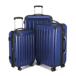 Alex - Kofferset TSA Dunkelblau, S/M/L