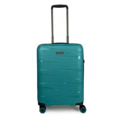 Ted Luggage - 3er Kofferset Grün 20 Ted Luggage - 3er Kofferset Grün -Gepäck Discounter compressed TED AEGEAN BLUE 1080px S Front