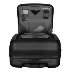 Wenger Syntry - Carry-On Case Mit Laptop-Fach In Schwarz -Gepäck Discounter compressed WRT 610163 S DE3