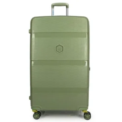 Zip2 Luggage - 3er Kofferset Khaki -Gepäck Discounter compressed ZIP NEW CHACKI L FRONT