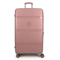 Zip2 Luggage - 3er Kofferset Pink -Gepäck Discounter compressed ZIP NEW DARK PINK L FRONT