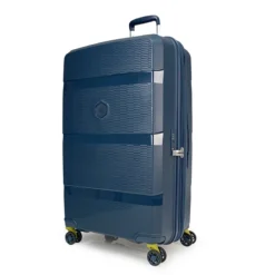 Zip2 Luggage - 3er Kofferset Dunkelblau -Gepäck Discounter compressed ZIP NEW DarkBlue L 3D