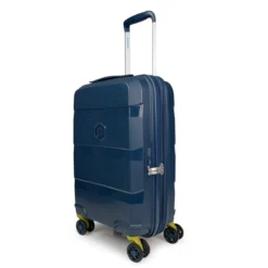 Zip2 Luggage - 3er Kofferset Dunkelblau -Gepäck Discounter compressed ZIP NEW DarkBlue S 3D