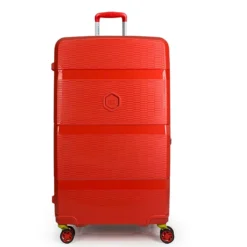 Zip2 Luggage - 3er Kofferset Rot -Gepäck Discounter compressed ZIP NEW RED L Front