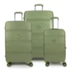 Zip2 Luggage - 3er Kofferset Khaki -Gepäck Discounter compressed ZIP All SetsSizes 01