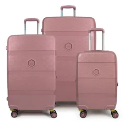 Zip2 Luggage - 3er Kofferset Pink