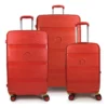 Zip2 Luggage - 3er Kofferset Rot -Gepäck Discounter compressed ZIP All SetsSizes 05