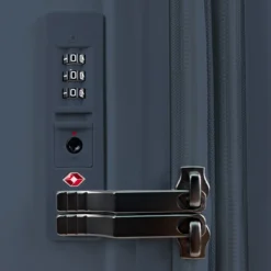 Zip2 Luggage - 3er Kofferset Dunkelblau -Gepäck Discounter compressed ZIP Dark Blue Lock