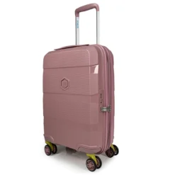 Zip2 Luggage - 3er Kofferset Pink -Gepäck Discounter compressed Zip Dark Pink Cabin 3D