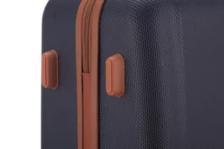 Wannsee - Handgepäck Hartschale Mit TSA In Dunkelblau -Gepäck Discounter compressed articleImages2 D e detail hauptstadtkoffer wannsee handgepaeck trolley spinner dunkelblau size S