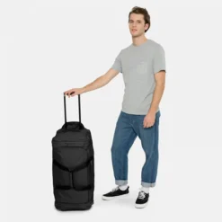 Eastpak Leatherface M+ Trolley Reisetasche In Schwarz -Gepäck Discounter compressed articleImages2 E K ek32e 008 alt004 uc119876 mlow