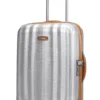 Samsonite Lite-Cube-DLX - Spinner 55cm In Aluminium -Gepäck Discounter compressed articleImages2 F r front lite cube dlx spinner 55cm in aluminium