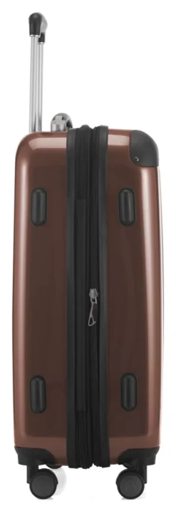 Alex - Handgepäck Hartschale Glänzend Mit TSA In Braun -Gepäck Discounter compressed articleImages2 H K hk20 8278 br.pt02