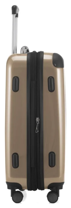 Alex - Handgepäck Hartschale Glänzend Mit TSA In Champagner -Gepäck Discounter compressed articleImages2 H K hk20 8278 ch.pt02