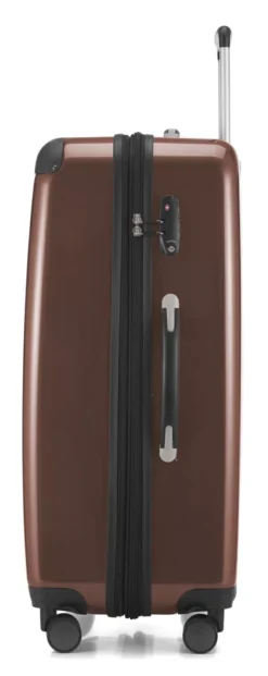 Alex - Koffer Hartschale L Glänzend Mit TSA In Braun -Gepäck Discounter compressed articleImages2 H K hk28 8278 br.pt01