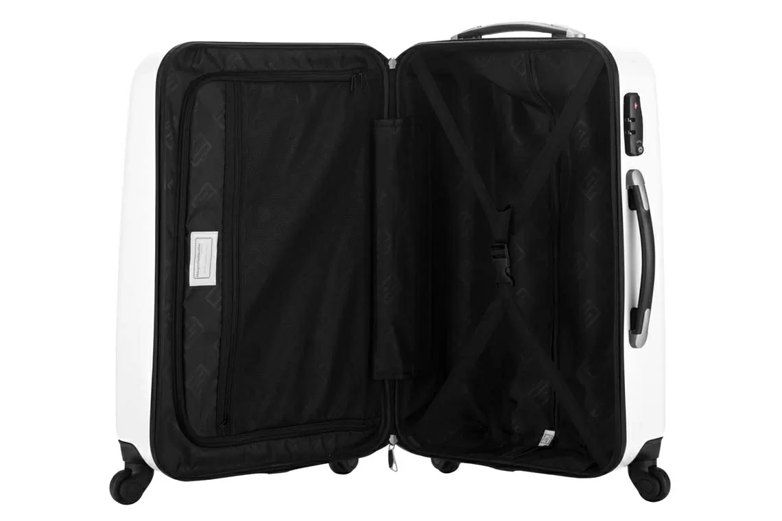 Wedding - Koffer Hartschale Matt M Mit TSA In Weiss 8 Wedding - Koffer Hartschale Matt M Mit TSA In Weiss – Bild 6