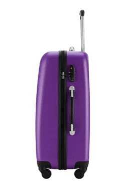 Wedding - Handgepäck Hartschale Matt Mit TSA In Lila -Gepäck Discounter compressed articleImages2 L i linke seite wedding koffer hartschale lila matt
