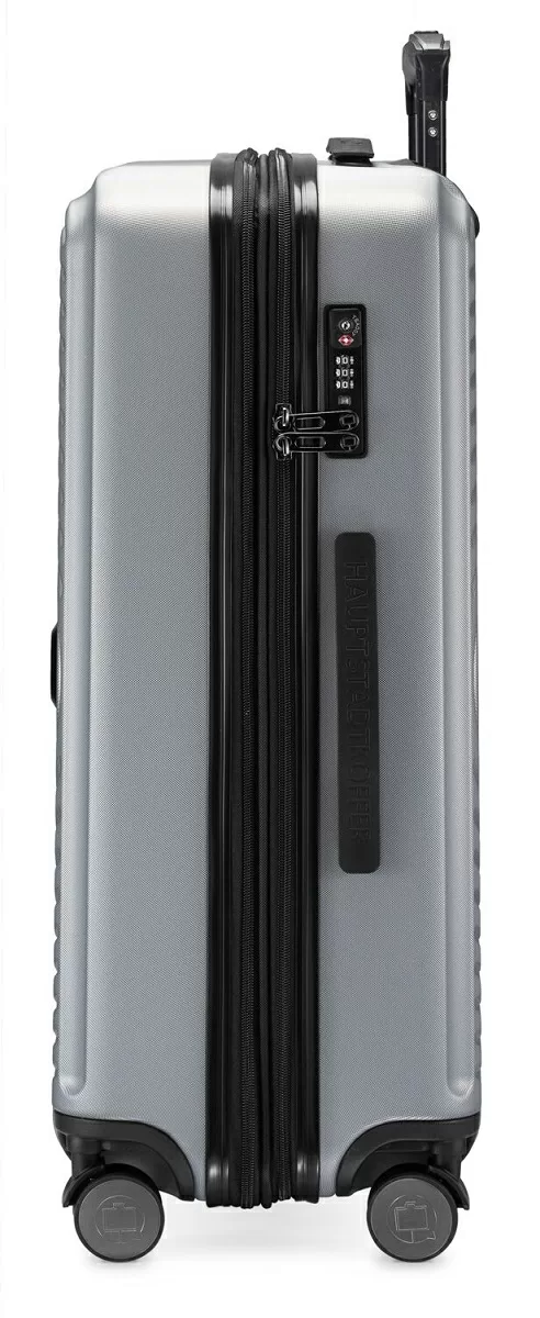 Mitte - Mittelgrosser Koffer Hartschale In Silber 8 Mitte - Mittelgrosser Koffer Hartschale In Silber – Bild 6