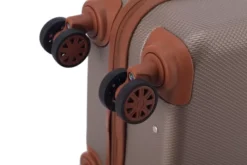 Wannsee - Koffer Hartschale L Mit TSA In Champagner-Braun -Gepäck Discounter compressed articleImages2 R o rollen hauptstadtkoffer wannsee trolley koffer spinner champagner size l 1