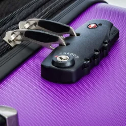 Wedding - Handgepäck Hartschale Matt Mit TSA In Lila -Gepäck Discounter compressed articleImages2 S c schloss wedding koffer hartschale lila matt