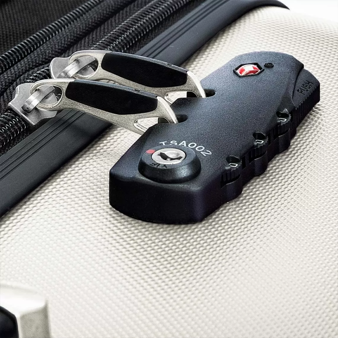 Wedding - Koffer Hartschale Matt M Mit TSA In Weiss 10 Wedding - Koffer Hartschale Matt M Mit TSA In Weiss – Bild 8