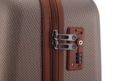 Wannsee - Koffer Hartschale M Mit TSA In Champagner-Braun -Gepäck Discounter compressed articleImages2 T s tsa hauptstadtkoffer wannsee trolley koffer spinner champagner size L