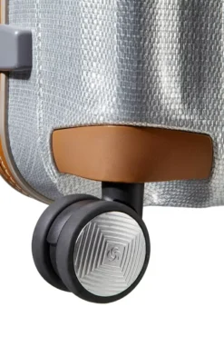 Samsonite Lite-Cube-DLX - Spinner 55cm In Aluminium -Gepäck Discounter compressed articleImages2 W h wheel2 lite cube dlx spinner 3