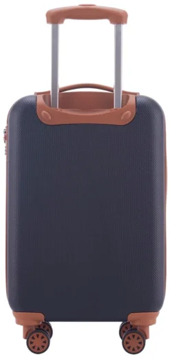 Wannsee - Handgepäck Hartschale Mit TSA In Dunkelblau -Gepäck Discounter compressed articleImages2 b a back hauptstadtkoffer wannsee handgepaeck trolley spinner dunkelblau size S