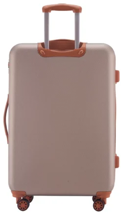 Wannsee - Koffer Hartschale L Mit TSA In Champagner-Braun -Gepäck Discounter compressed articleImages2 b a back hauptstadtkoffer wannsee trolley koffer spinner champagner size l 1