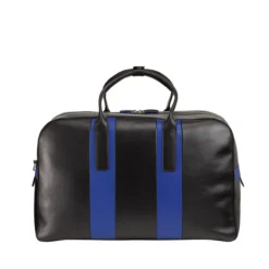 Cambridge - Reisetasche Aus Leder Schwarz -Gepäck Discounter compressed borsone da viaggio pelle 534 7500 b black
