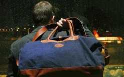 Reisetasche Mittel In Blau/Braun 14 Reisetasche Mittel In Blau/Braun -Gepäck Discounter compressed compressed img p 1 0 8 8 1088