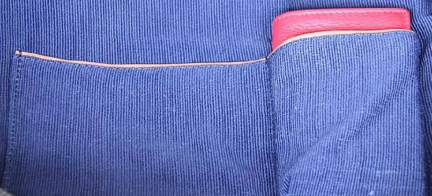 Reisetasche Mittel In Blau/Braun 9 Reisetasche Mittel In Blau/Braun – Bild 7