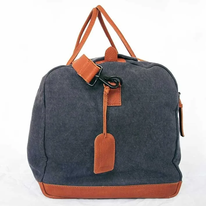 Reisetasche XL In Blau/Braun 9 Reisetasche XL In Blau/Braun – Bild 7