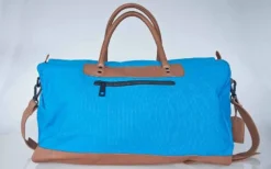 Reisetasche Mittel In Türkis/Hellbraun -Gepäck Discounter compressed compressed img p 1 1 5 6 1156